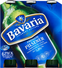 Bavaria Set van 6 flesjes van 0,25 liter Bavaria Set van 6 flesjes van 0,25 liter